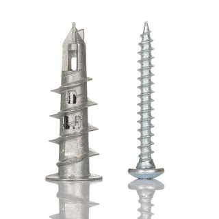RS PRO Zinc Alloy Plasterboard Fixing Length 35mm Maximum Fixing Thickness 15mm Pozidriv Drive 177-6987