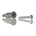 RS PRO Zinc Alloy Plasterboard Fixing Length 35mm Maximum Fixing Thickness 15mm Pozidriv Drive 177-6987