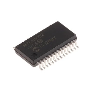 Microchip Capacitive Touch Screen Controller 12 bit 400 kbps I2C, 28-Pin SSOP MTCH6102-I/SS