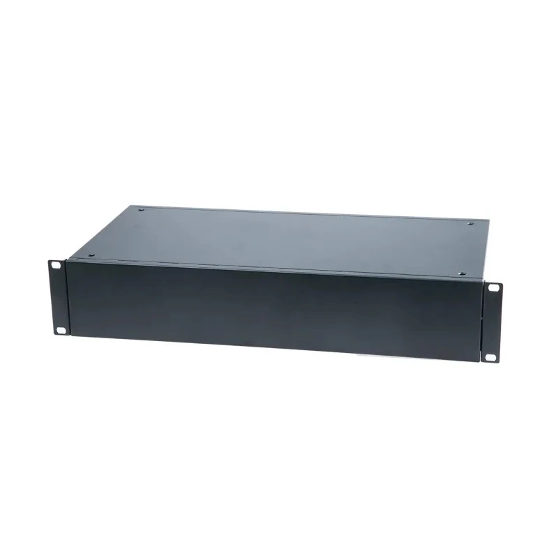 nVent SCHROFF 2U 19 in Rack Mount Case Steel Enclosure Grey Aluminium Panels China 14821205
