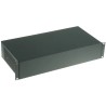 nVent SCHROFF 2 U 19 in Rack Mount Case Interscale M Ventilated Steel Enclosure Grey 14826205