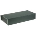 nVent SCHROFF 2 U 19 in Rack Mount Case Interscale M Ventilated Steel Enclosure Grey 14826205