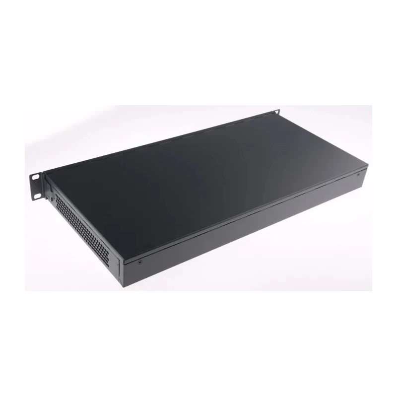 nVent SCHROFF 1 U 19 in Rack Mount Case Interscale M Ventilated Steel Aluminium Front Panel 14826105