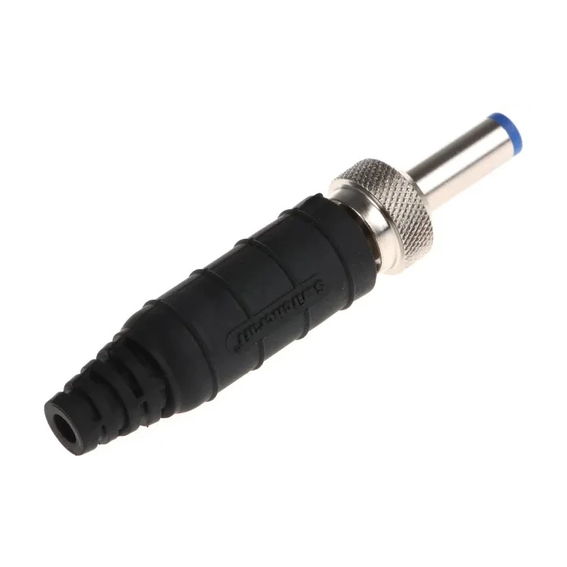 Switchcraft High Amperage Straight DC Power Connector 11A 24 V AC/DC Cable Silver S10KS12