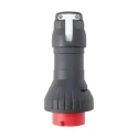 Eaton Heavy Duty Power Connector Black Cable Mount 4P Straight 32A 415V ATEX GHG 5127406R0001