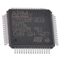 STMicroelectronics STM32F303RBT6 32-Bit ARM Cortex M4 Microcontroller 72 MHz 256kB FLASH 64-Pin LQFP