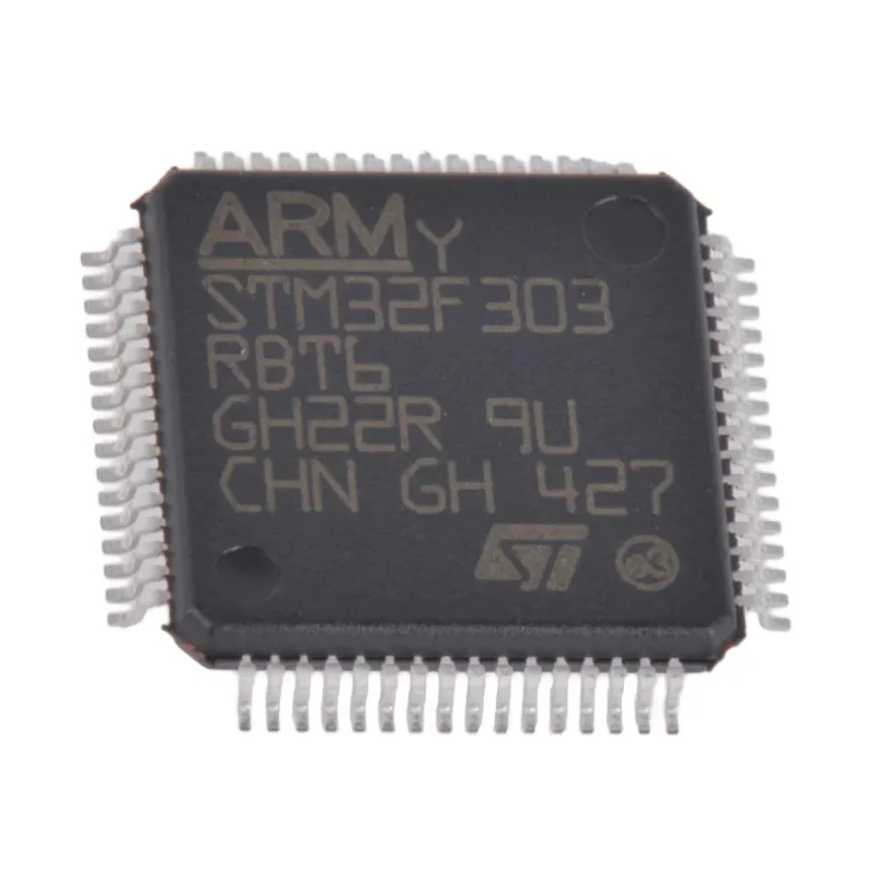 STMicroelectronics STM32F303RBT6 32-Bit ARM Cortex M4 Microcontroller 72 MHz 256kB FLASH 64-Pin LQFP
