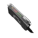 Banner Fibre Amplifier Plastic, Glass Fibre, 1100 mm Detection Range, Push Pull PNP Output, IO-Link Interface DF-G2-KD-2M
