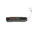 Banner Glass Plastic Fibre Amplifier 1100 mm Detection Range PNP Push Pull Output IO-Link Interface 960 mW Power DF-G2-KD-Q7