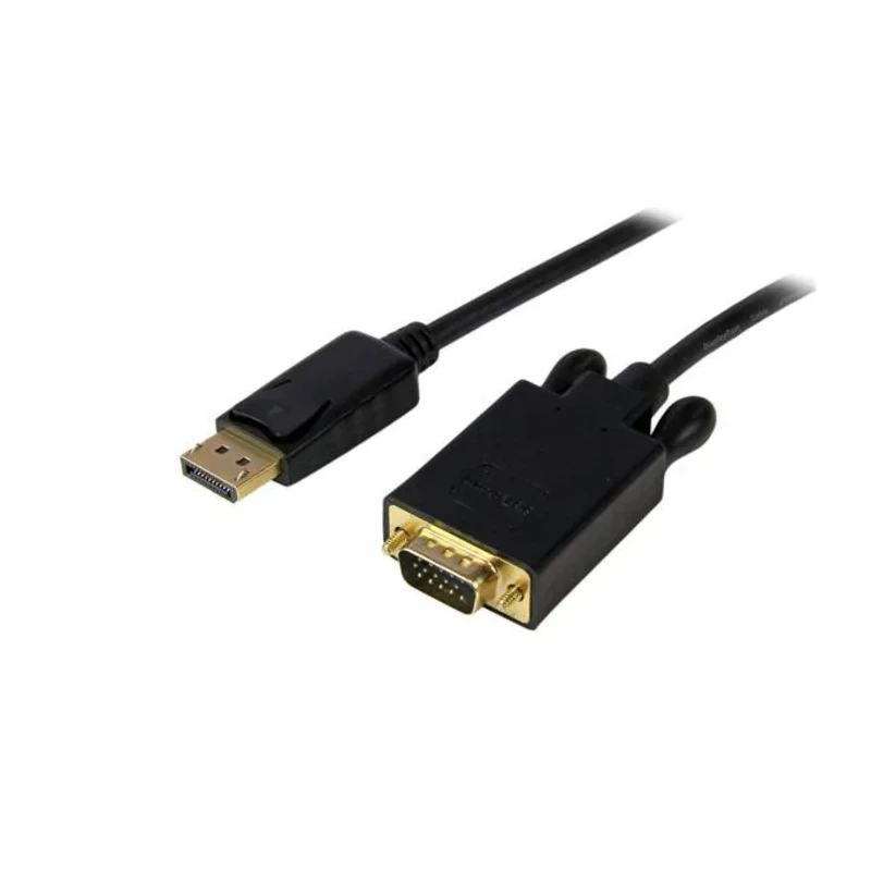 StarTech.com 1 Port DisplayPort to VGA Adapter 1.8m Cable Length 1920 x 1200 Pixel Maximum Resolution DP2VGAMM6B
