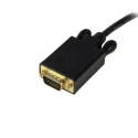 StarTech.com 1 Port DisplayPort to VGA Adapter 1.8m Cable Length 1920 x 1200 Pixel Maximum Resolution DP2VGAMM6B