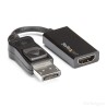 StarTech.com 1 port DisplayPort to HDMI Adapter 107.5 mm Length 4K x 2K Maximum Resolution DP2HD4K60S