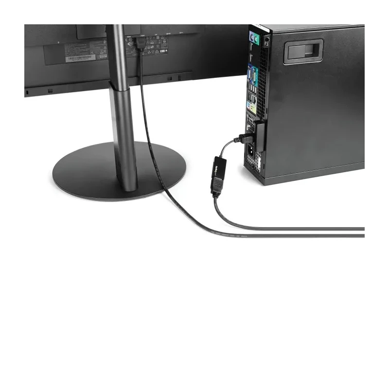 StarTech.com 1 port DisplayPort to HDMI Adapter 107.5 mm Length 4K x 2K Maximum Resolution DP2HD4K60S