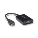 RS PRO 1 Port HDMI to VGA Adapter 250mm Cable Length 1920 x 1080 Pixel Maximum Resolution HD2VGAA2