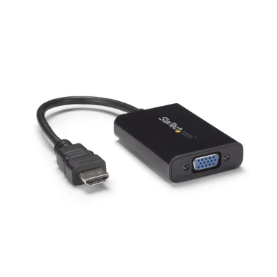 RS PRO 1 Port HDMI to VGA Adapter 250mm Cable Length 1920 x 1080 Pixel Maximum Resolution HD2VGAA2