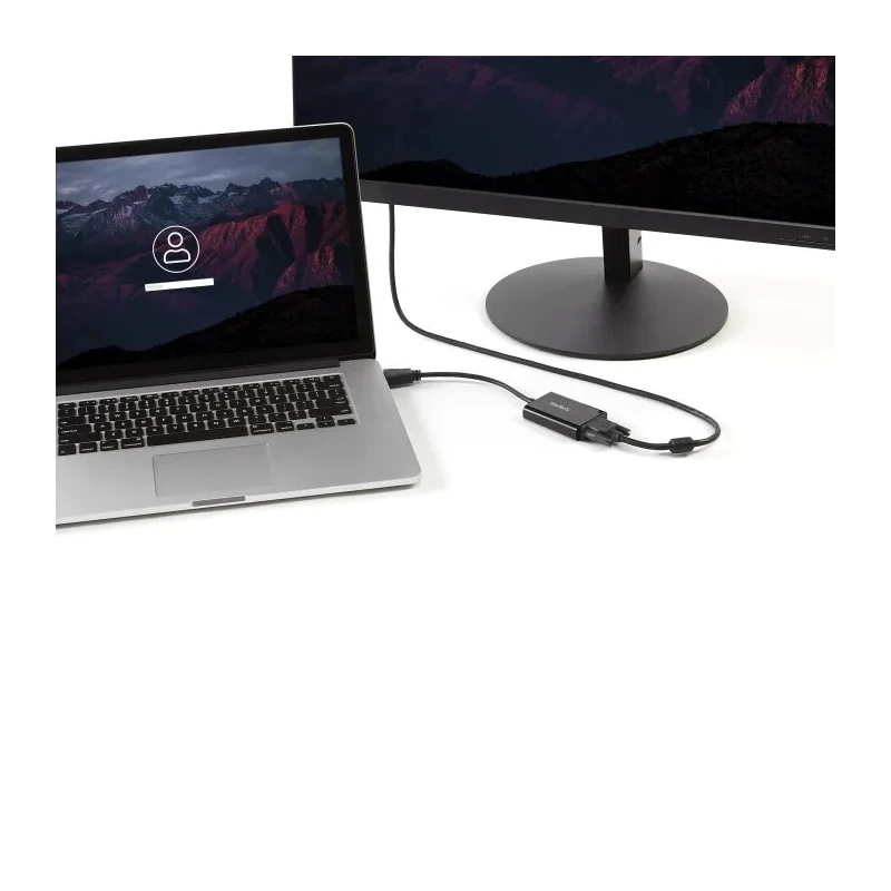 RS PRO 1 Port HDMI to VGA Adapter 250mm Cable Length 1920 x 1080 Pixel Maximum Resolution HD2VGAA2