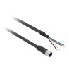 Telemecanique Sensors 4 Way Circular Connector 2 m Cable Length Polyvinyl Chloride Jacket XZCPV1141L20