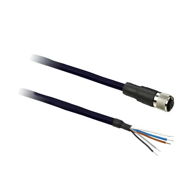 Telemecanique Sensors Female M12 to 3 way M12 Sensor Actuator Cable 5 m XZCPV11V2L5