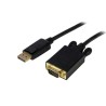 RS PRO 1 port DisplayPort to VGA Adapter 900mm Length 1920 x 1200 pixel Maximum Resolution DP2VGAMM3B