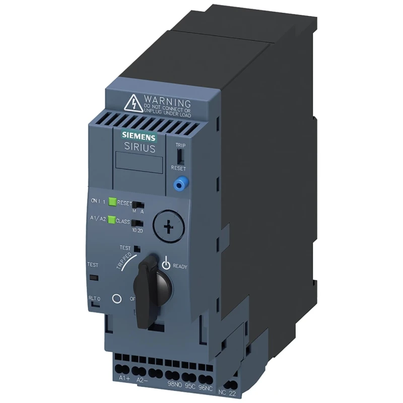 Siemens Load Feeder DOL Starter 690V AC 3 kW 3 Phase IP20 3RA6120-2CB33