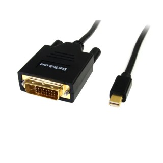 RS PRO Mini DisplayPort to DVI Adapter 1.8m Cable Length 1920 x 1200 Resolution MDP2DVIMM6