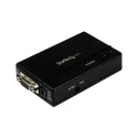 StarTech.com 2 port VGA to S Video Video Converter 100 mm Length 640 x 480 pixel Maximum Resolution VGA2VID