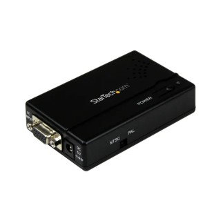 StarTech.com 2 port VGA to S Video Video Converter 100 mm Length 640 x 480 pixel Maximum Resolution VGA2VID