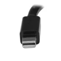 RS PRO 2 Port Mini DisplayPort to HDMI, VGA Adapter 150mm Length 1920 x 1200 Pixel Maximum Resolution MDP2HDVGA