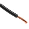 RS PRO Black 4 mm² Tri-Rated Hook Up Wire, 12 AWG, 52/0.3 mm Strands, 100 m, Polyvinyl Chloride 811-1442