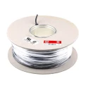 RS PRO Black 4 mm² Tri-Rated Hook Up Wire, 12 AWG, 52/0.3 mm Strands, 100 m, Polyvinyl Chloride 811-1442
