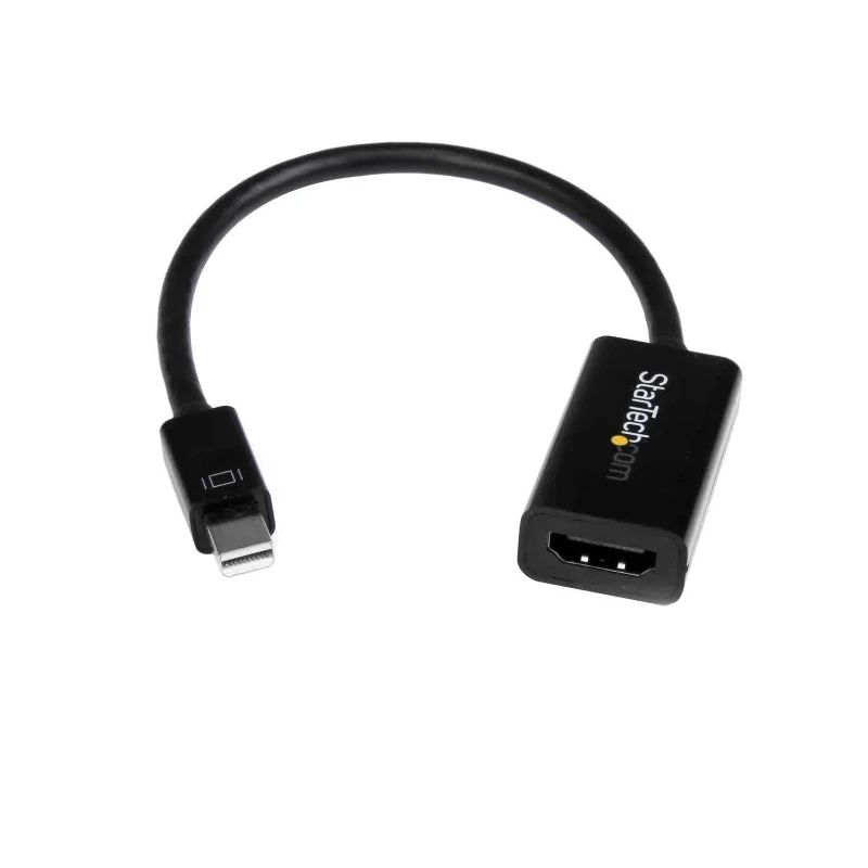 RS PRO Mini DisplayPort to HDMI Adapter 1 Port 150 mm Length 4K x 2K Maximum Resolution MDP2HD4KS