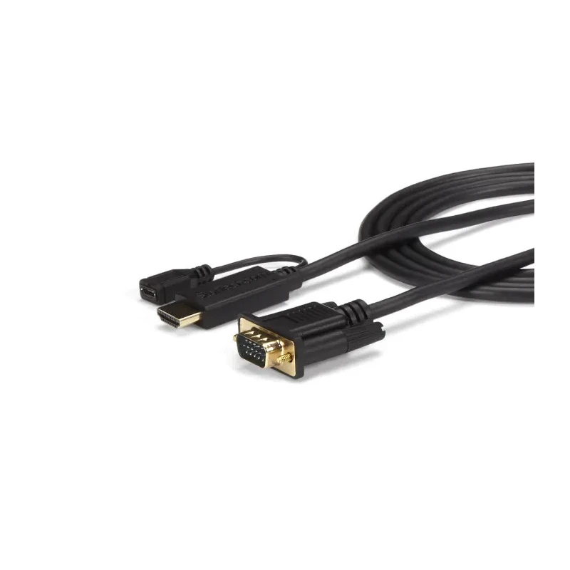 RS PRO 1 Port HDMI to VGA Adapter Cable 1.829 m Length 1920 x 1200 Pixel Maximum Resolution HD2VGAMM6
