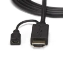 RS PRO 1 Port HDMI to VGA Adapter Cable 1.829 m Length 1920 x 1200 Pixel Maximum Resolution HD2VGAMM6