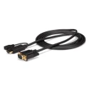 RS PRO 1 port HDMI to VGA Adapter Cable 3 m Length 1920 x 1200 Pixel Maximum Resolution HD2VGAMM10