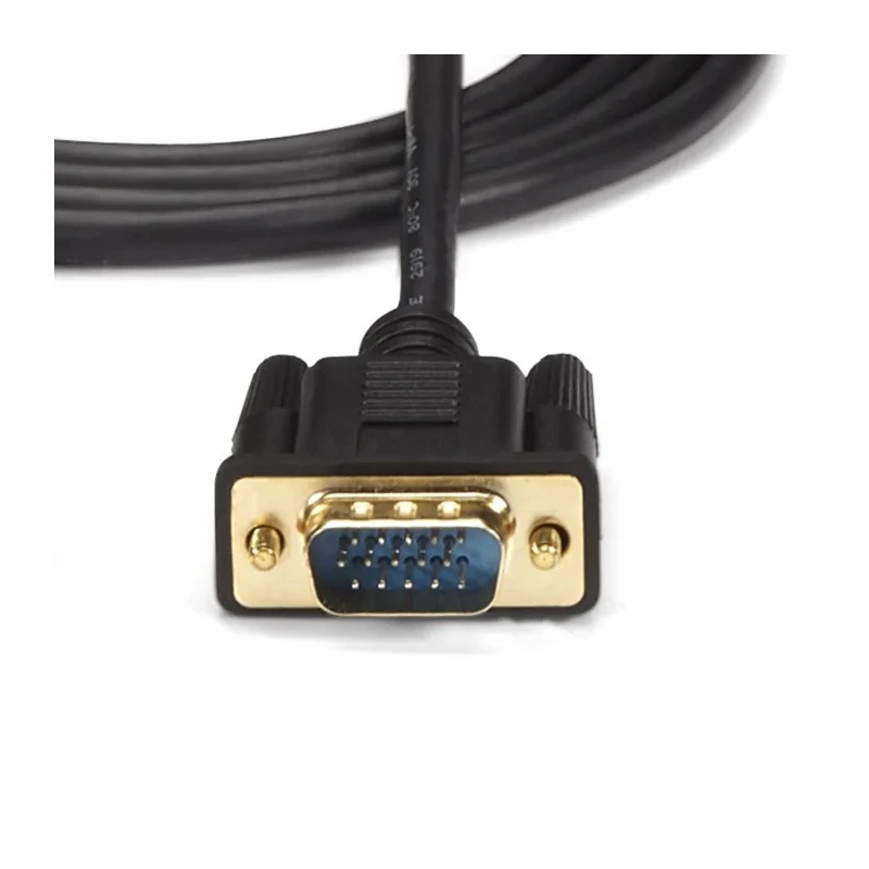 RS PRO 1 port HDMI to VGA Adapter Cable 3 m Length 1920 x 1200 Pixel Maximum Resolution HD2VGAMM10