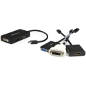 StarTech.com 3 Port Mini DisplayPort to DVI, HDMI, VGA Adapter 150mm Cable Length 1920 x 1200 Pixel Maximum MDP2VGDVHD