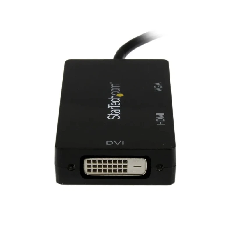 StarTech.com 3 Port Mini DisplayPort to DVI, HDMI, VGA Adapter 150mm Cable Length 1920 x 1200 Pixel Maximum MDP2VGDVHD