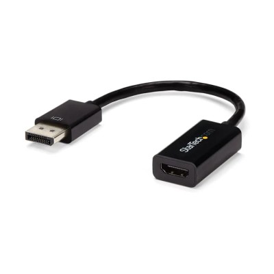 StarTech.com 1 Port DisplayPort to HDMI Adapter 150 mm Length 4K x 2K Maximum Resolution DP2HD4KS