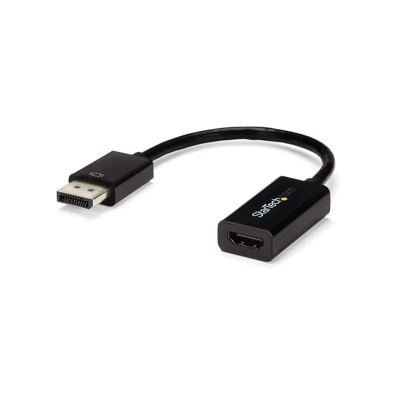 StarTech.com 1 Port DisplayPort to HDMI Adapter 150 mm Length 4K x 2K Maximum Resolution DP2HD4KS