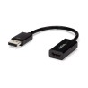 StarTech.com 1 Port DisplayPort to HDMI Adapter 150 mm Length 4K x 2K Maximum Resolution DP2HD4KS