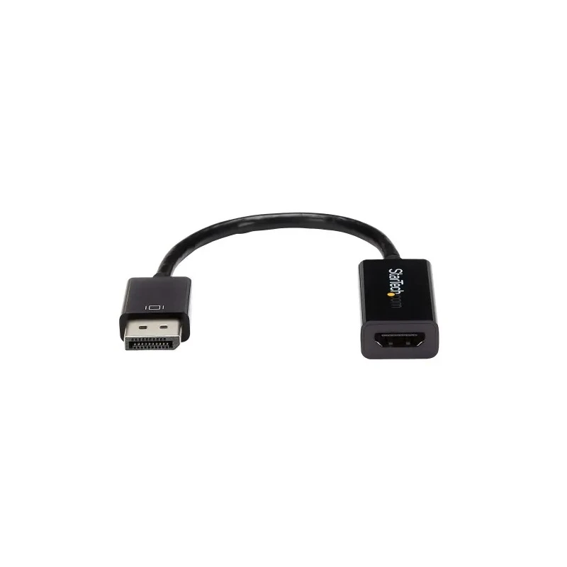 StarTech.com 1 Port DisplayPort to HDMI Adapter 150 mm Length 4K x 2K Maximum Resolution DP2HD4KS