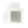 Schneider Electric ClimaSys CA Series Fan Filter for 223 x 223 mm Fans, 248 mm Width, 268 mm Length, 8 mm Thickness NSYCAF223