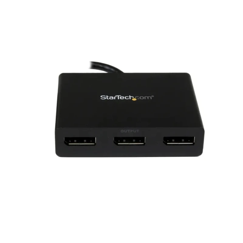 StarTech.com 3-Port Multi Monitor DisplayPort MST Hub with 1 Input and 3 Output, DisplayPort 1.2, 4K Resolution MSTDP123DP