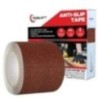 Robustt Anti Skid/AntiSlip 5mtr x 100mm Brown Fall Resistant With PET Material And Solvent Acrylic Adhesive Tape (Pack Of 1)