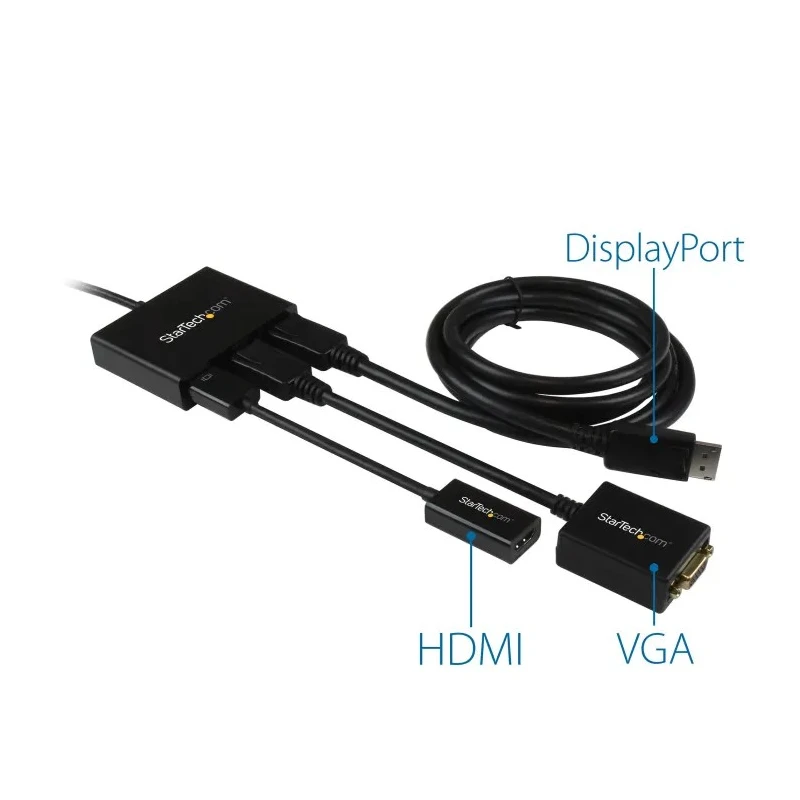 StarTech.com 3-Port Multi Monitor DisplayPort MST Hub with 1 Input and 3 Output, DisplayPort 1.2, 4K Resolution MSTDP123DP