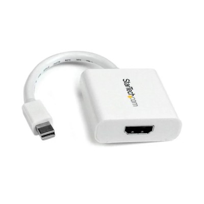 RS PRO Mini DisplayPort to HDMI Adapter 120 mm Cable Length 1920 x 1200 pixel Maximum Resolution MDP2HDW