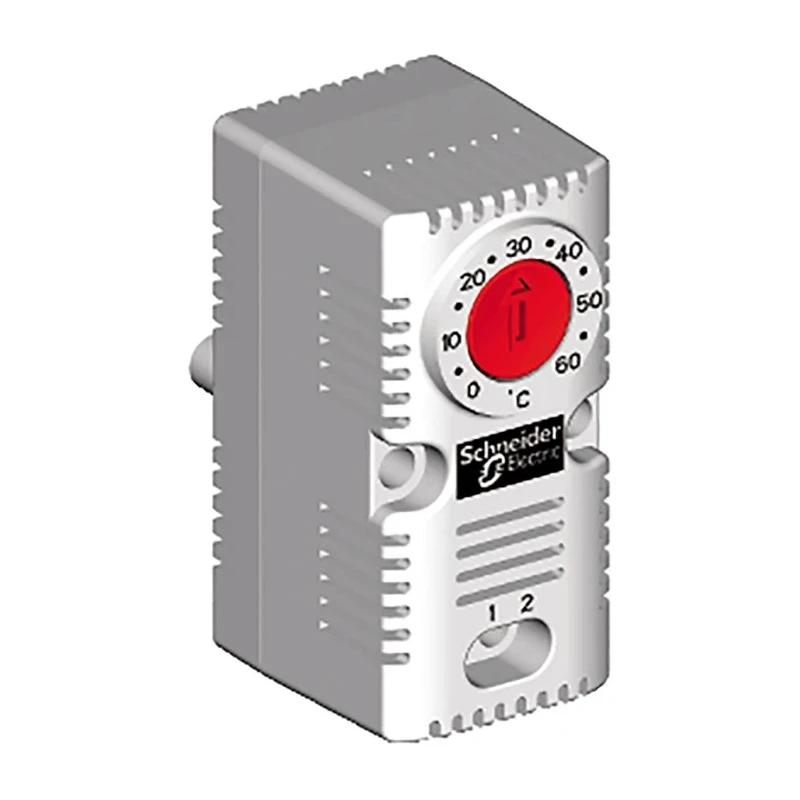 Schneider Electric Thermostat, 250V AC, 15A Nominal Current, Clip Mount, 33mm x 44mm NSYCCOTHC