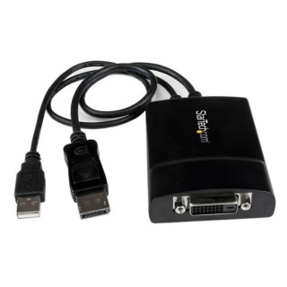 NewLink 1 Port DisplayPort to DVI Adapter 370mm Length 2560 x 1600 Pixel Maximum Resolution DP2DVID2