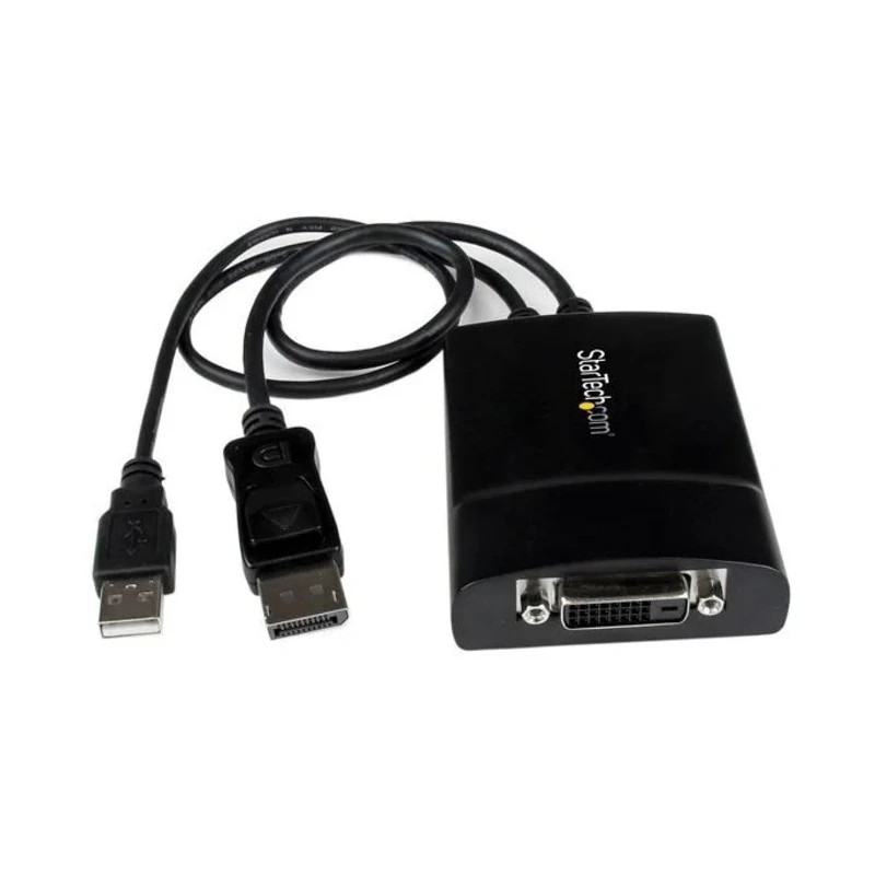 NewLink 1 Port DisplayPort to DVI Adapter 370mm Length 2560 x 1600 Pixel Maximum Resolution DP2DVID2