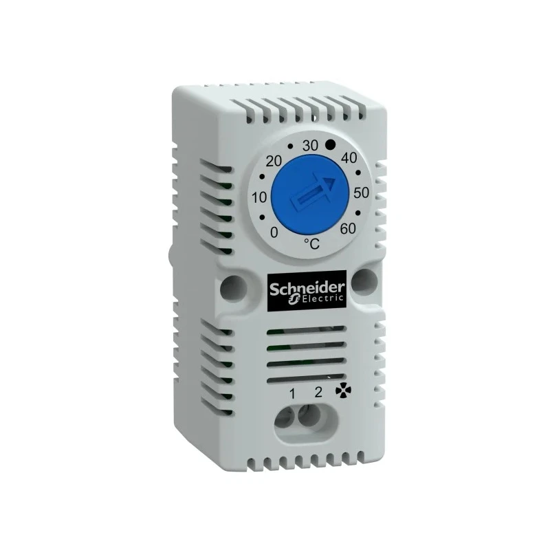 Schneider Electric ClimaSys CC Enclosure Thermostat, 250V Supply Voltage, 0 to 60°C Setting Range, 80°C Maximum NSYCCOTHO
